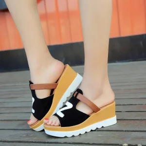 Women’s Summer Flat Sandals with Platform