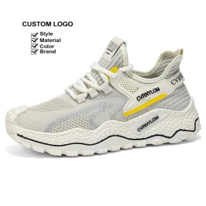 Women’s Summer Flying Weaving Mesh Slip On Sneaker Anti Slippery Quick Drying Comfort Casual Running Shoes Soft New
