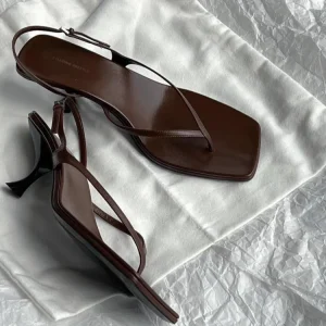 Women’s Summer High Heels Stiletto Heel Sandals with Cat-Heeled Flip Flops