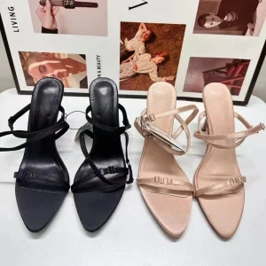 Women’s Summer Open Toe High Heels Sandals Fashionable Slim Strap Back Cross Open Heel Sexy New Products