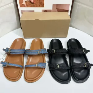 Women’s Summer Outdoor Casual Slippers Fashionable Strap Sandals With Thick soled Platform New Design Slippers