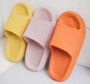 Women’s Summer Slipper Sandal Light Waterproof Anti Slip Mules with Eva Insole
