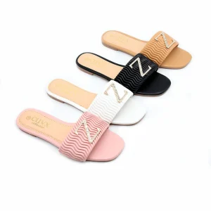 Women’s Summer Slippers Wear New Holiday Folding Flat Non-slip Solid Color Casual Simple Comfortable Durable