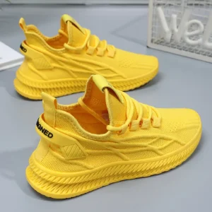 Women’s Summer Solid Color All-Match Casual Shoes for Breathable Durable Sneakers Foreign Trade Soft Sole Lightweight