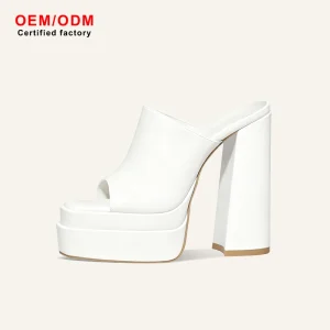 Women’s Summer Spring Autumn Outdoor Waterproof Wedge Light Weight Catwalk Platform Ultra High Heel Sexy Breathable Open