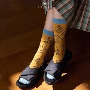 Women’s Summer Thin Anti Bacterial Breathable Knitted Dress Socks Daily Use for Ultimate Softness and Comfort