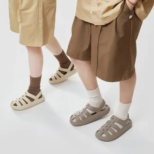 Women’s Thick Soled EVA Summer Slippers Roman Style Beach Shoes Outdoor Sandals
