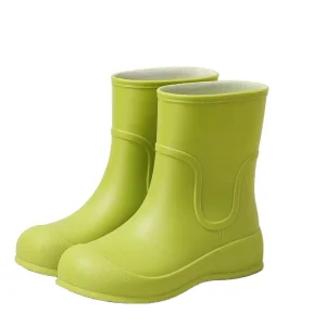 Women’s Thick Soled Rain Boots Suitable for All Seasons Outdoor Wear Anti slip Work Safety Shoes Lightweight Rain Boots