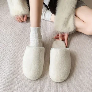 Women’s Thickened Silent Indoor Slippers for Home Use