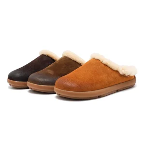 Women’s Toe Antique Finishing Lightweight Breathable Soft Fashion Trend Mule for