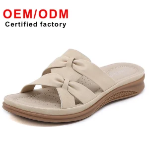 Women’s Trendy Retro Wedge Heel Sandals Breathable Summer Fashion Shoes Casual Large Size Platform Design for Spring Season