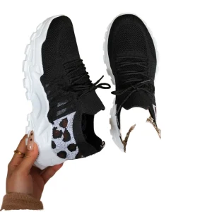 Women’s Walking Style Shoes Casual Lightweight Breathable Sneakers Non-Slip Cushion Sole Shoes