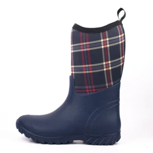 Women’s Waterproof Anti Slip Rubber Work Shoes Durable and Stylish for Summer and Winter Rain Boots Fashion Trend
