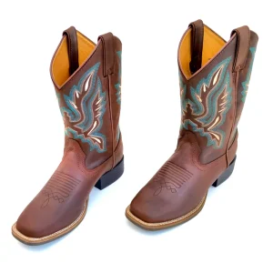 Women’s Western Cowgirl Cowboy Boots Wide Calf Pointed Toe Embroidered Boot