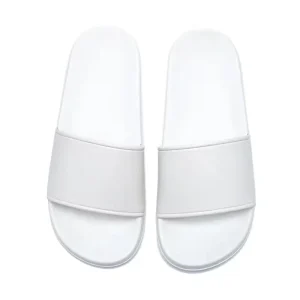 Women’s White Designer Sandals Casual Flat Beach Shoes for Autumn Anti-Slip Soft Outdoor Slippers