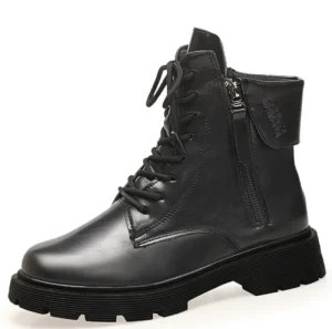 Women’s Winter Boot New Beautiful Design Fashion Round Head Zipper Ankle & Bootie