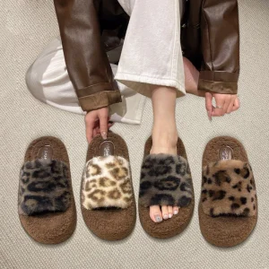 Women’s Winter Fashion Lighted Slippers Chunky Platform Walking Shoes Soft Bottom Massage for Spring