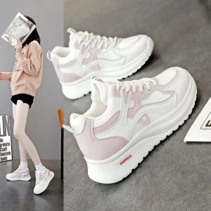 Women’s Winter High-Top Sneakers Warm Non-Slip Shoes for Running & Casual Wear