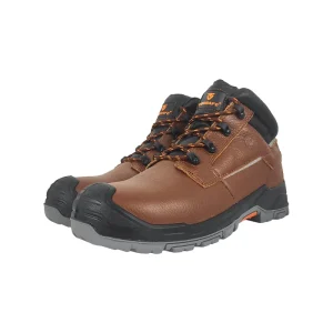 Women’s Winter Safety Shoes Leather Lining with Rubber Outsole and Steel Toe Working Shoes