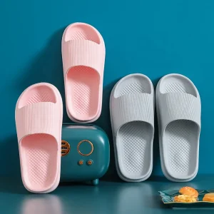 Women’s and Men’s Slide Sandals Non-Slip Shower Slipper Indoor Bathroom House Eva Shoes Soft Foams Sole Pool Slides