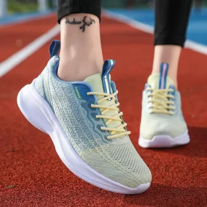 Women’s running shoes spring and autumn lightweight breathable mesh casual running shoes women’s sports shoes