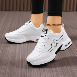 Xuanhui Mesh Breathable Women Shoes Height Increasing Anti slip Chunky Sneakers Shoes Women
