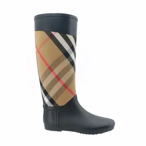 YL405 Fashion Knee High Outdoor Anti slip Waterproof Women’s Rubber Wellington Rain Boots for Ladies