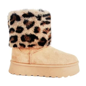 YL7141 OEM and ODM Customized Mid Calf Fashion Indoor Thermal Warm Fur Women’s Winter Snow Boots for Ladies