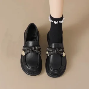 YSJ Y0 Luxury Shoe Women Designer Shoe Dress Shoe Formal Shoe Women’s Casual Shoe High Quality Leather Shoe Loafer Shoe for Girl