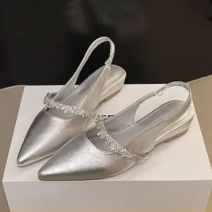 YSJ Y0 Shoe Women Sandal Mary Jane Shoe Summer Sandal Leather Dress Shoe Women’s Casual Shoe Luxury Design Shoe for Women