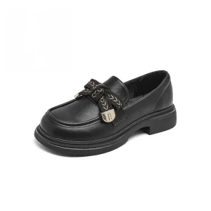 YSJ Y0 Women’s Casual Shoe Girl School Shoe Boat Shoe Dress Shoe Women’s Walking Shoe Leather Formal Shoe for Ladies