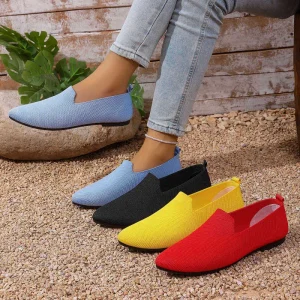 YSJ Y0 Women’s Shoe Flat Ballet Shoe Girl School Shoe Women’s Casual Shoe Business Formal Ladies Shoe Luxury Dress Shoe