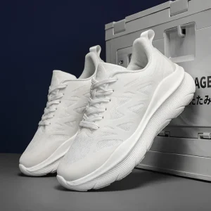 new breathable men’s and women’s versatile outdoor leisure lightweight soft sole running shoes