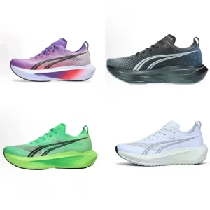 new men’s and women’s racing casual running shoes rebound cushioning breathable soft sole sports