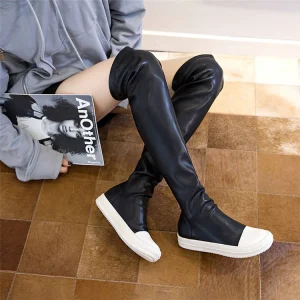 the Knee Platform Thick Soled Women’s Boots Women Shoes Spring Winter Boots
